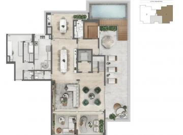 Apartamento · 307m² · 4 Quartos · 4 Vagas · Apartamento / Novo Para Venda Em São Paulo, Vila Clementino, 4 Dormitórios, 4 Suítes, 6 Banheiros, 4
