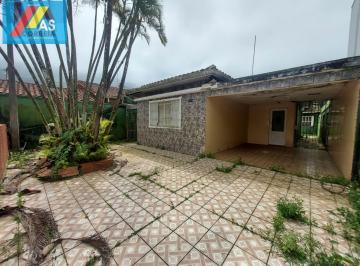 frente da casa · Casa Isolada Em Praia Grande, Solemar, Com 3 Dormitórios Apenas 300 m Mar.