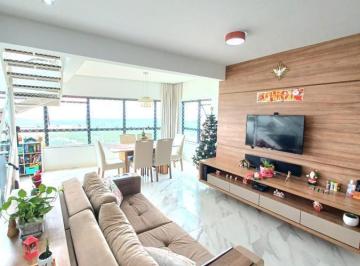 Apartamento · 213m² · 3 Quartos · 4 Vagas · Cobertura Para Venda Em Salvador, Patamares, 3 Dormitórios, 1 Suíte, 3 Banheiros, 4 Vagas