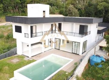 Casa · 309m² · 4 Quartos · 2 Vagas · Casa Em Condomínio Para Venda Em Atibaia, Estância Santa Maria Do Laranjal, 4 Dormitórios, 4 Suítes