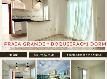 Apartamento · 36m² · 1 Quarto · 1 Vaga · Apartamento Para Venda Em Praia Grande, Boqueirão, 1 Dormitório, 1 Banheiro, 1 Vaga