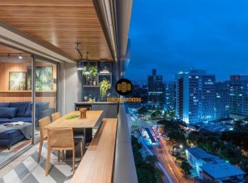 Apartamento · 110m² · 2 Quartos · 2 Vagas · Apartamento 2 Dormitórios Para Venda Em São Paulo, Pinheiros, 2 Dormitórios, 1 Suíte, 2 Banheiros, 2