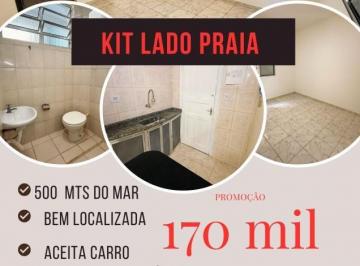 Apartamento · 19m² · 1 Quarto · 1 Vaga · Kitnet Para Venda Em Praia Grande, Canto Do Forte, 1 Dormitório, 1 Banheiro, 1 Vaga