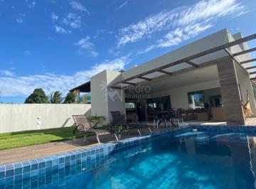 Casa · 170m² · 3 Quartos · 4 Vagas · Casa Em Condomínio Para Venda Em Camaçari, Barra Do Jacuípe, 3 Dormitórios, 2 Suítes, 4 Banheiros, 4