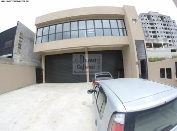 Comercial · 340m² · Salão Comercial Para Locação Em Cajamar, Portal Dos Ipês, 2 Banheiros