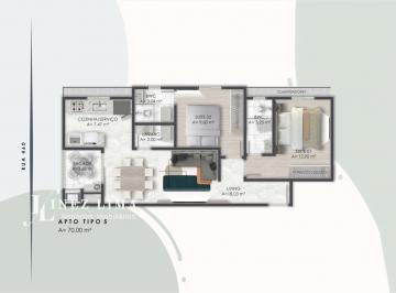 Apartamento en Venda de 2 quartos Jardim Praia Mar · Apartamento Para Venda Em Itapema, Jardim Praia Mar, 2 Dormitórios, 2 Suítes, 3 Banheiros, 1 Vaga
