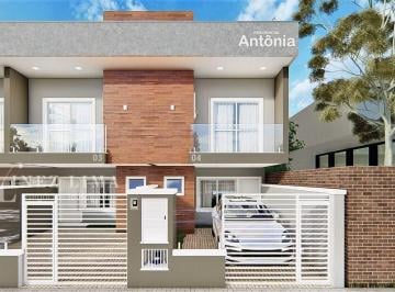 Casa · 95m² · 3 Quartos · 1 Vaga · Sobrado Geminado Para Venda Em Porto Belo, Pereque, 3 Dormitórios, 1 Suíte, 2 Banheiros, 1 Vaga