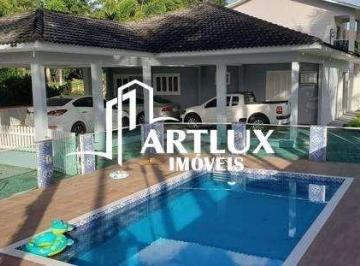 Casa · 174m² · 3 Quartos · 6 Vagas · Casa Para Venda Em Águas Mornas, Canto Das Amizades, 3 Dormitórios, 1 Suíte, 2 Banheiros, 6 Vagas