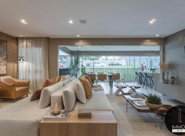 Living 147 m² Decorado · Apartamento Para Venda Em São Paulo, Vila Clementino, 3 Dormitórios, 3 Suítes, 5 Banheiros, 2 Vagas