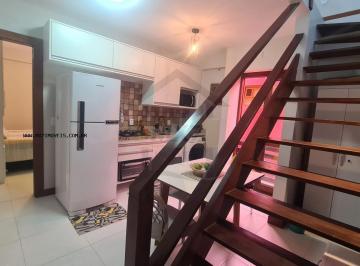 Apartamento · 77m² · 1 Quarto · 1 Vaga · Apartamento Para Venda Em Mata de São João, Praia Do Forte, 1 Dormitório, 1 Suíte, 2 Banheiros, 1 Va