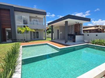 Casa · 335m² · 6 Quartos · 4 Vagas · Casa Em Condomínio Para Venda Em Camaçari, Guarajuba, 6 Dormitórios, 6 Suítes, 7 Banheiros, 4 Vagas