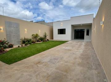 Casa · 100m² · 3 Quartos · Casa Para Venda Em Juazeiro Do Norte, Jardim Gonzaga, 3 Dormitórios, 2 Suítes, 2 Banheiros