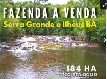 Fazenda a venda em Serra Grande Bahia · Fazenda Para Venda Em Ilhéus, 29 Km de Ilhéus, 2 Dormitórios, 1 Suíte, 2 Banheiros, 2 Vagas