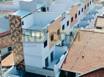 Casa · 120m² · 2 Quartos · 2 Vagas · Casa Em Condomínio Para Venda Em Santo André, Vila Homero Thon, 2 Dormitórios, 3 Banheiros, 2 Vagas