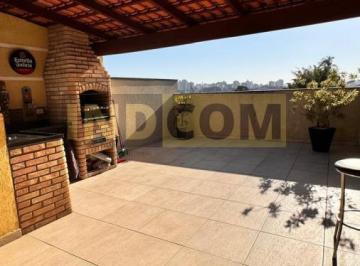 Apartamento · 100m² · 2 Quartos · 2 Vagas · Cobertura Para Venda Em Santo André, Vila Metalúrgica, 2 Dormitórios, 2 Banheiros, 2 Vagas