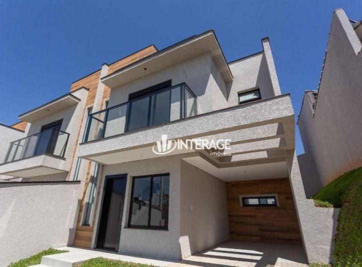 Sobrado Com 3 Dormitórios À Venda, 104 m² por R$699.000 - Atuba - Curitiba/pr