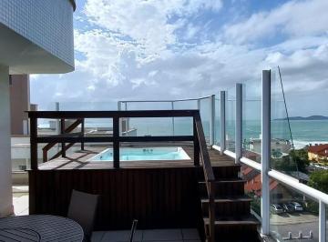 Apartamento · 217m² · 4 Quartos · 2 Vagas · Apartamento Cobertura Duplex Vista Mar No Residencial Acropole Em Bombinhas/santa Catarina.