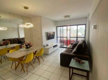 4be9c98599e8debecc191fc48585961e.jpg · Apartamento Com 3 Dormitórios À Venda, 77 m² por R$580.000 - Jatiúca - Maceió/al