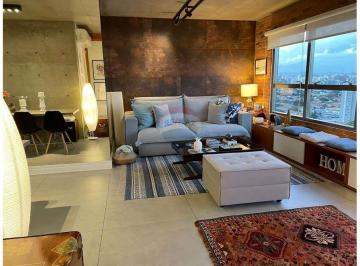 Apartamento · 70m² · 1 Quarto · 2 Vagas · Apartamento Totalmente Mobiliado Para Locação Com 70 m², 1 Suíte E 2 Vagas - Bairro Campo Belo/sp
