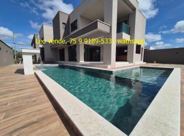 Casa de 5 quartos, Feira de Santana · Leo Vende, Bairro Papagaio, 5 Suítes, Piscina, Goumert