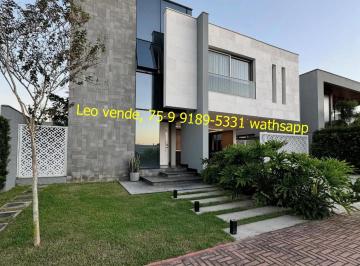 Casa de 4 quartos, Feira de Santana · Leo Vende, Bairro Sim, 4 Suítes, Closet, Piscina, Goumert, Mobiliada