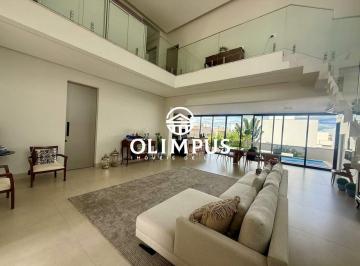 Casa · 327m² · 4 Quartos · 4 Vagas · Cód 5941 - Lindo Sobrado No Condomínio Gênova – Bairro Nova Uberlândia