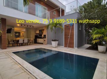 Casa de 4 quartos, Feira de Santana · Leo Vende, Bairro Sim, 4\4 C 3 Suítes, Closet, Piscina, Goumert, Energia Solar