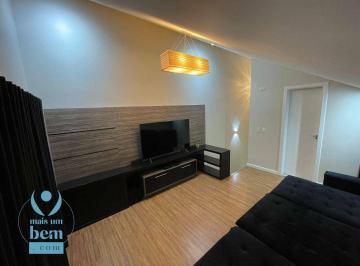 8168d2df12b4dd59f4835f59eb924828.jpg · Sobrado Mobiliado Em Condomínio Fechado Com Piscina, 3 Quartos E Cinema No Ático, À Venda, 139 m² Po