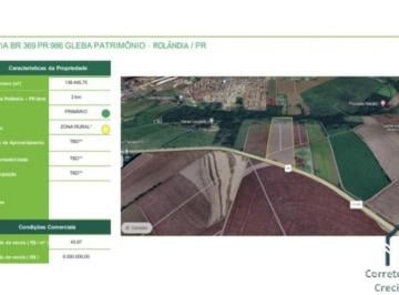 Foto 07 · Área Terreno, 136.445,75 m², Ótima Área Liberado Para Industrial E Residencial Em Rolândia Pr