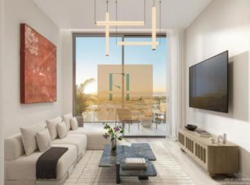 Sala · Twenty Sixth & 2nd: Apartamento + Escritório À Venda Em Wynwood - Miami, Eua de 1 Quarto, 1 Banheiro D