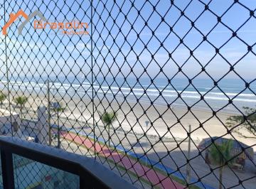Apartamento · 80m² · 2 Quartos · 1 Vaga · Oportunidade Apartamento Frente Mar 2 Dormitórios Sendo Uma Suíte 2 Sacadas