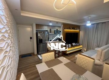 43db6f41769794e782662b9655f5f272.jpg · Apartamento Com 3 Quartos À Venda, 100 m² por R$440.000 - Maria Paula - São Gonçalo/rj