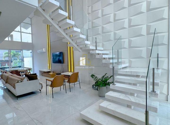 Casa À Venda Com 4 Suítes No Condomínio Boulevard Lagoa – Serra/es