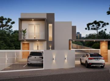 Casa · 65m² · 2 Quartos · 1 Vaga · Lindo Sobrado No Centro de Viamão - 2 Dorm C/ Sacada, E Pátio Individual