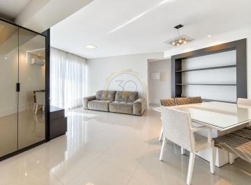 Apartamento · 131m² · 3 Quartos · 2 Vagas · Apartamento Para Locação Anual de 03 Suítes, Mobiliado Na Quadra Do Mar, Em Balneário Camboriú