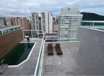 Apartamento · 353m² · 4 Quartos · 3 Vagas · Cobertura Duplex de Frente Para o Mar Com Piscina a Venda No Canto Do Forte Com 3 Suites E 3 Vagas