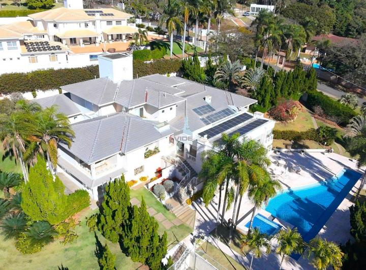 Mansão de Luxo a Venda No Condomínio Sans Souci Em Valinhos - Sp: 8 Quartos, 8 Suítes, 6 Salas, 14 Ban