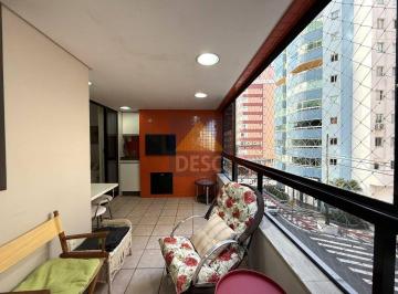 Apartamento · 120m² · 3 Quartos · 3 Vagas · Apartamento Quadra Mar Mobiliado Com 3 Dormitórios À Venda No Ed. Morro Dos Ventos Em Balneário Camb