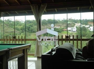 SALA 2 AMBIENTES · Casa Em Condomínio Em Sousas | 4 Dormitórios, Suíte Master, Vista Panorâmica; Estilo Fazenda