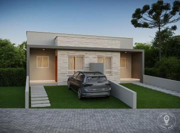 Casa · 57m² · 2 Quartos · 1 Vaga · Casa 2 Dormitórios C/pátio Privativo E Vaga de Garagem - Três Figueiras - Santa Isabel Em Viamão/rs