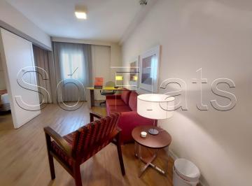 Apartamento · 39m² · 1 Quarto · 1 Vaga · Flat Em Alphaville, Disponível Para Venda Com 39 m², 01 Dorm E 01 Vaga