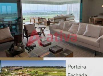 Apartamento · 381m² · 4 Quartos · 3 Vagas · Apartamento Porteira Fechada No Riserva Golf, 4 Suítes E Vista Deslumbrante