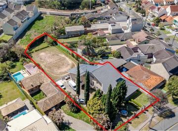 Terreno · 1938m² · 5 Quartos · 14 Vagas · Terreno de 1938 m², Com Casa de 500 m², À Venda No Atuba - Curitiba - Pr