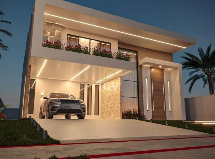 Casa de Luxo Com 5 Suítes No Alphaville Jacuhy – Exclusividade E Conforto!