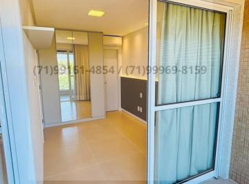 Apartamento · 43m² · 1 Quarto · 1 Vaga · Apartamento Para Locação Em Salvador, Horto Florestal, 1 Dormitório, 1 Banheiro, 1 Vaga