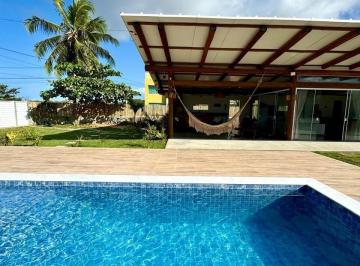 Casa · 350m² · 3 Quartos · 3 Vagas · Casa Alto Padrão No Condominio Aguas de Sauipe, Finamente Decorada, Com 3 Amplas Suites, Proximo a P