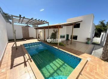 Casa · 360m² · 5 Quartos · 2 Vagas · Casa Residencial Com 5 Quartos Disponível Para Locação No Bairro Jardim Karaíba Em Uberlândia - Mg.