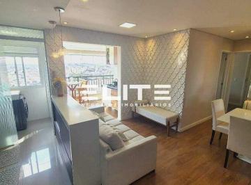 Apartamento · 64m² · 2 Quartos · 1 Vaga · Apartamento Com 2 Dormitórios À Venda, 64 m² por R$725.000 - Parque Jaçatuba - Santo André/sp
