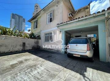Casa · 138m² · 2 Quartos · 2 Vagas · Sobrado Residencial À Venda Em Santos – Vila Mathias, 138 m², 2 Quartos, 2 Vagas, Frente