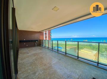 Apartamento · 242m² · 4 Quartos · 4 Vagas · Apartamento Frente Mar No d'Azur, Prédio Novo, Com 4 Suítes, Vista Espetacular.